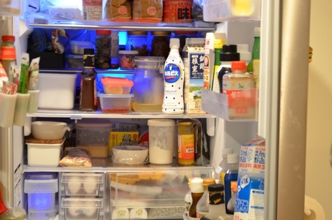 冷蔵庫整理整頓ビフォー＆アフター