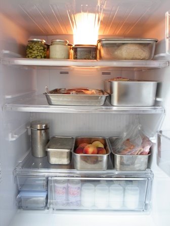 初公開☆冷蔵庫の美的収納①容器選び