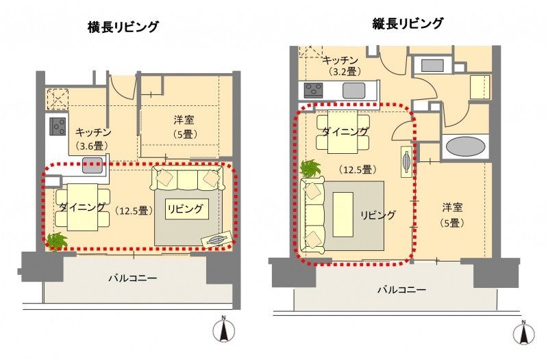 暮らしに合ったリビングダイニングの配置を考える 収納検索ハコミル