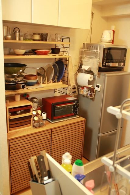 【画像あり】一人暮らしで自炊してる人のキッチンが見てみたい